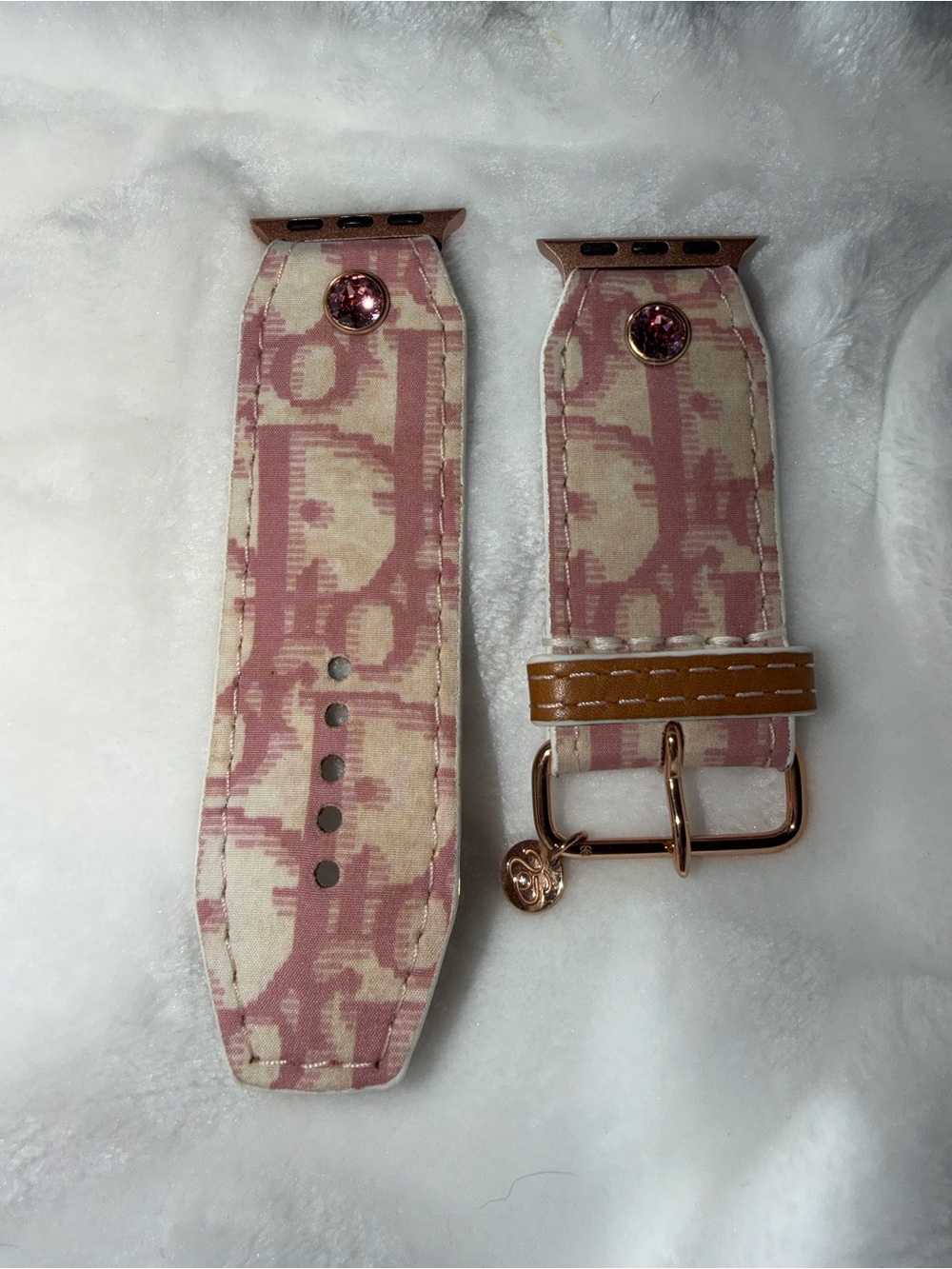 Authentic Upcycled Spark’l Apple Watchband -size 2